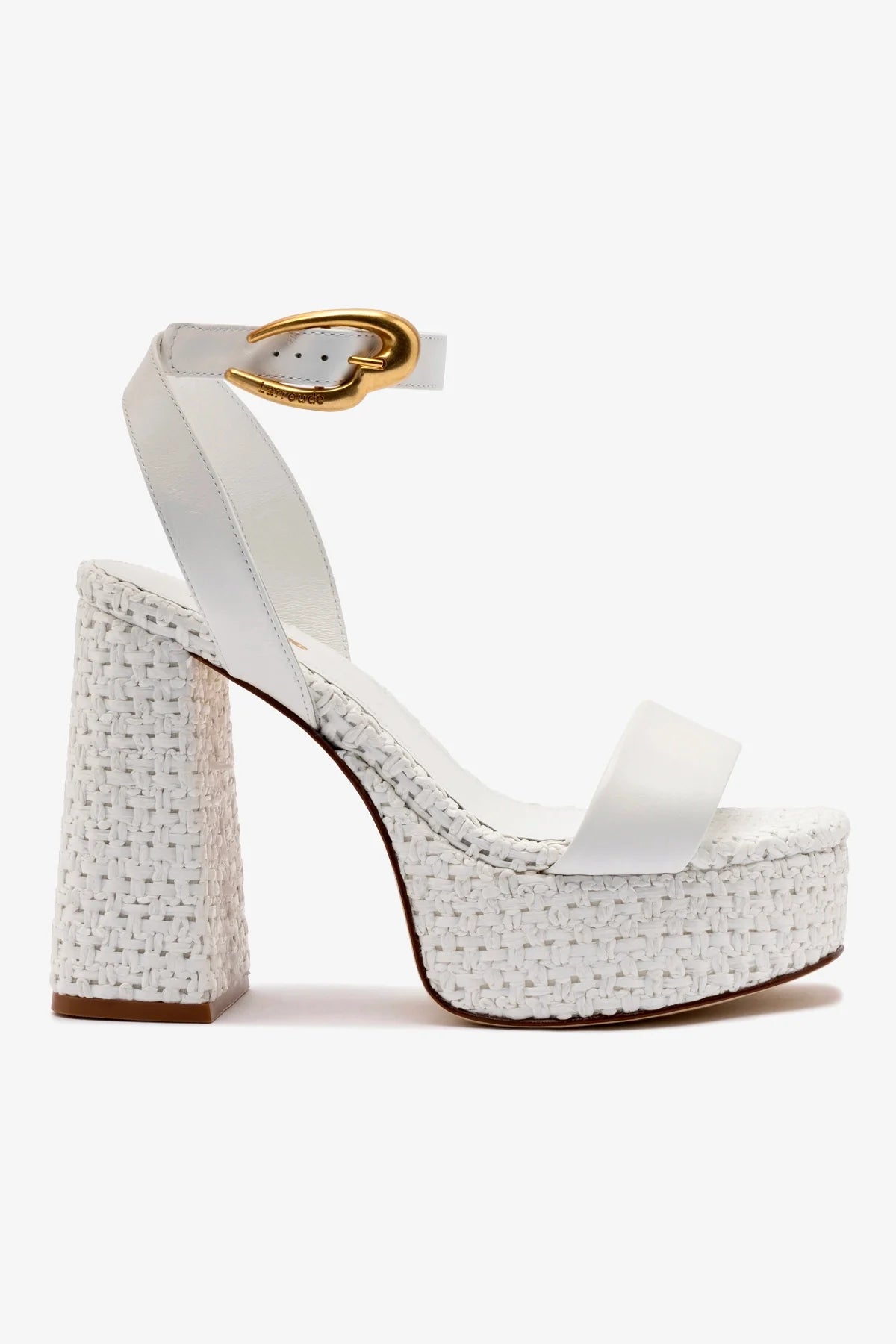 Dolly Verona Sandal - White Leather & Raffia Women's Summer Sandals | Comfortable Casual Shoes for Beach, Vacation & Everyday Wear