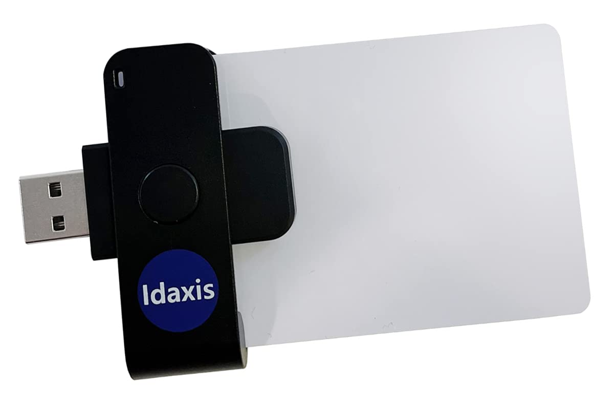SecurePIV Mini USB Smart Card Reader - TLP125A for Secure Online Banking & Government ID Authentication | Compact & Portable for Home & Office Use