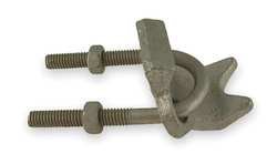 Right Angle Conduit Clamp - Heavy Duty Malleable Iron Electrical Clamp for Secure Cable Management | Ideal for Industrial Wiring, Home Electrical Projects & Outdoor Installations