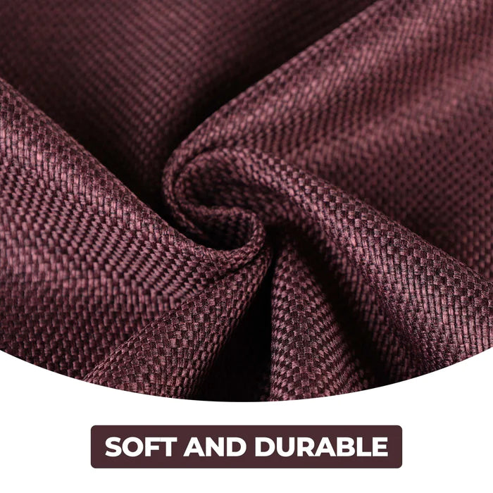 Blackout Curtains Set of 2 Panels - Jaxon Textured Room Darkening Window Drapes for Bedroom, Living Room & Home Theater (54x84 Inches)
