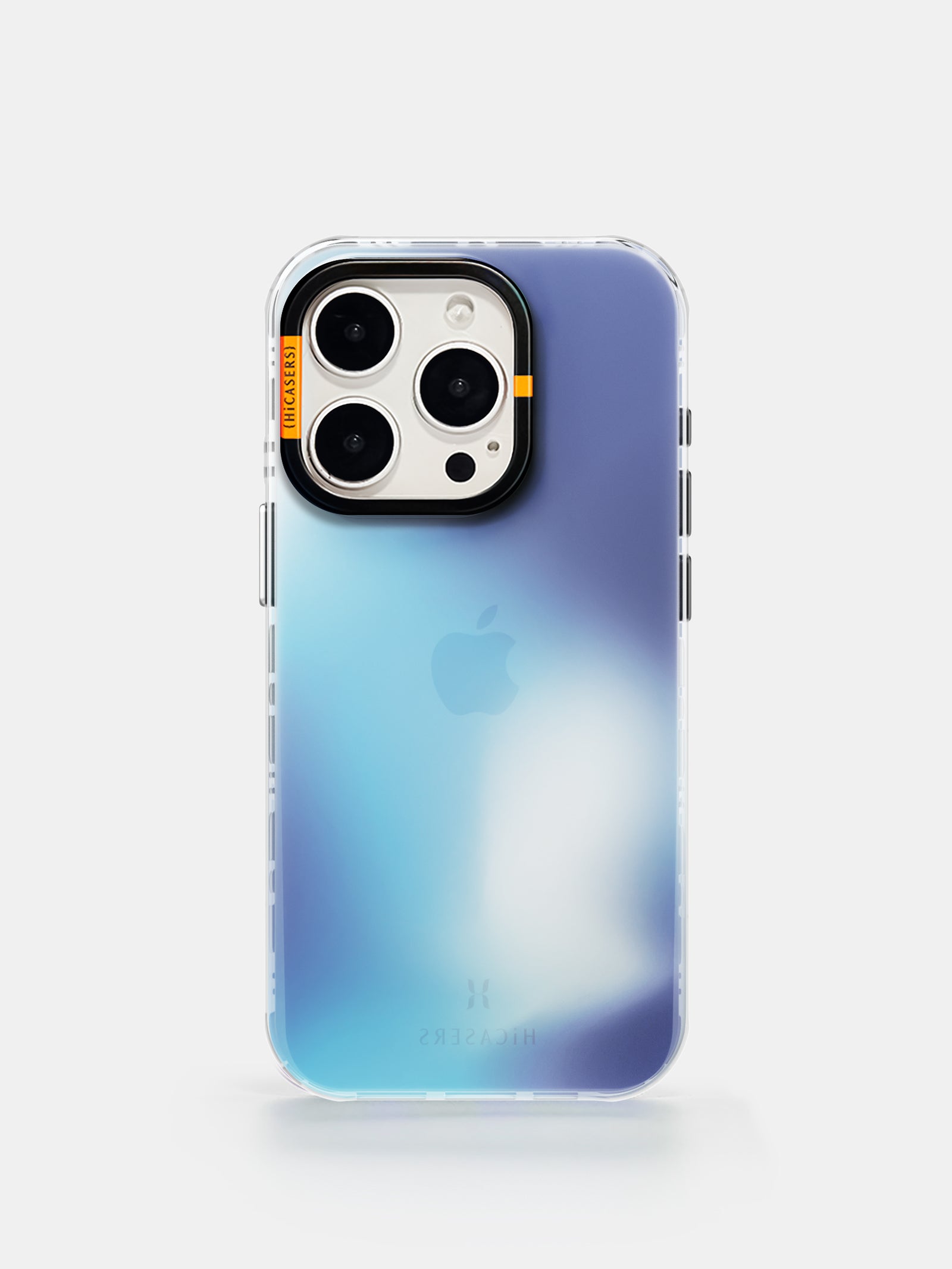 Iridescent Blue Watercolor Wash Phone Case - Durable & Stylish Protective Cover for iPhone & Samsung - Perfect for Everyday Use, Travel & Gifting