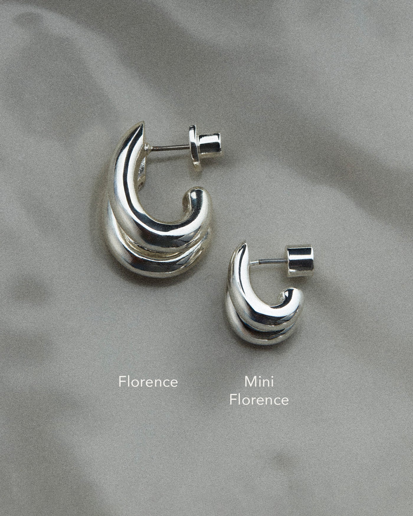 Mini Florence Earrings - Dainty Gold Hoop Earrings for Women, Elegant Small Huggie Hoops, Perfect for Everyday Wear, Gifts, and Special Occasions