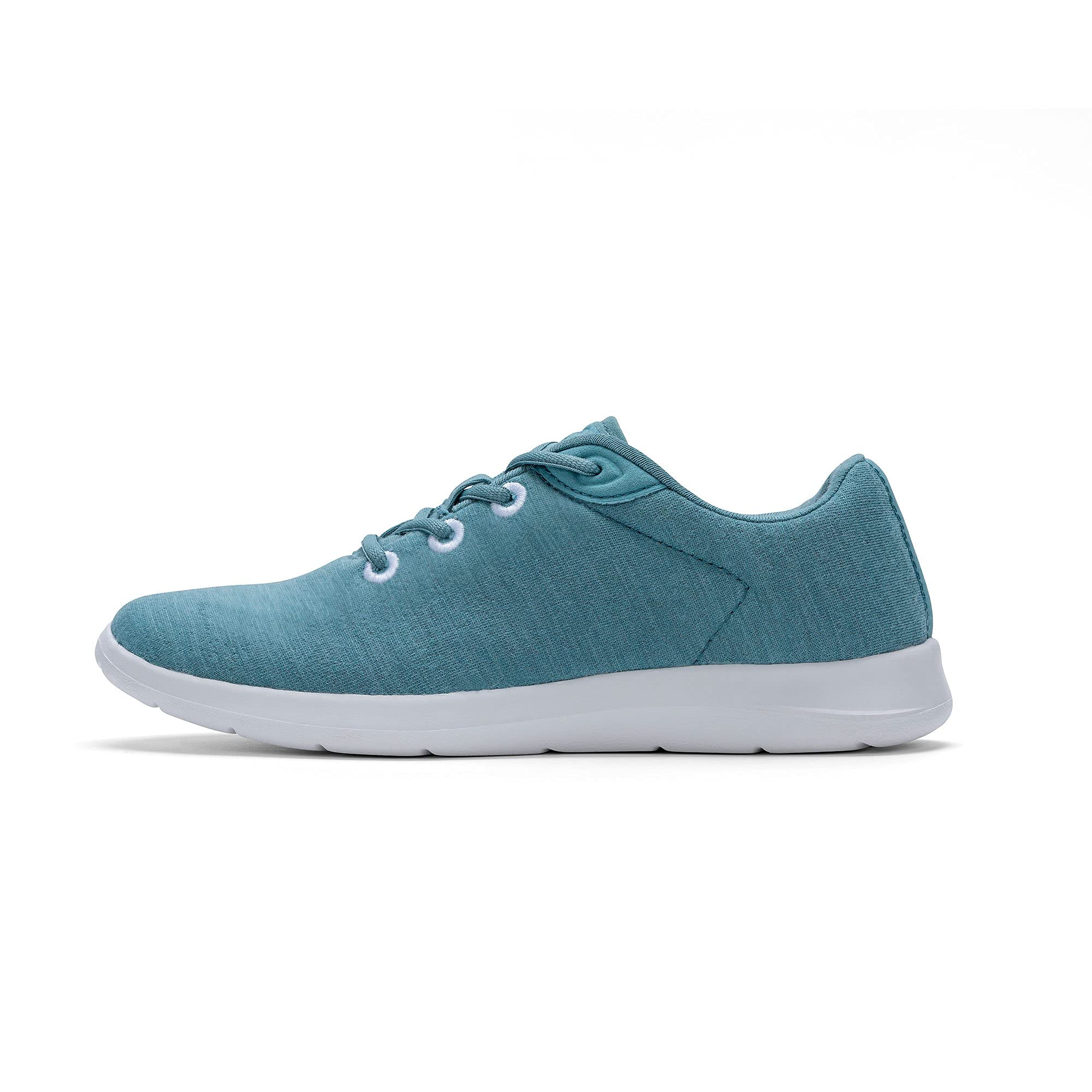 Merino Women's Lace Up Casual Shoes - Comfortable Walking Sneakers for Women, Fashionable Breathable Running Shoes for Daily Wear, Gym, Workout & Outdoor Activities