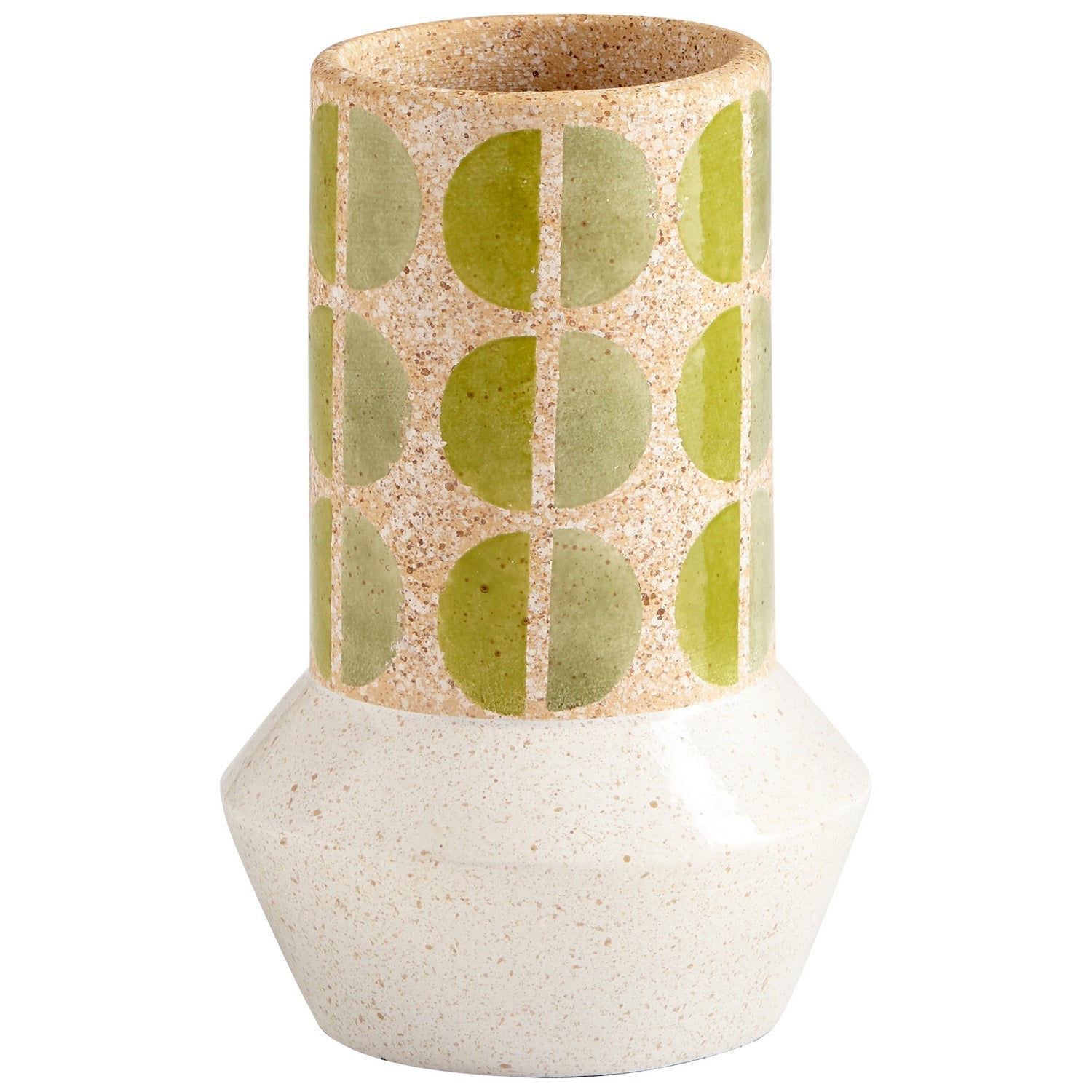 Cyan Design 11026 Spruce Vase - Multi Color Handmade Ceramic Flower Vase for Home Decor, Wedding Centerpiece & Gift Idea