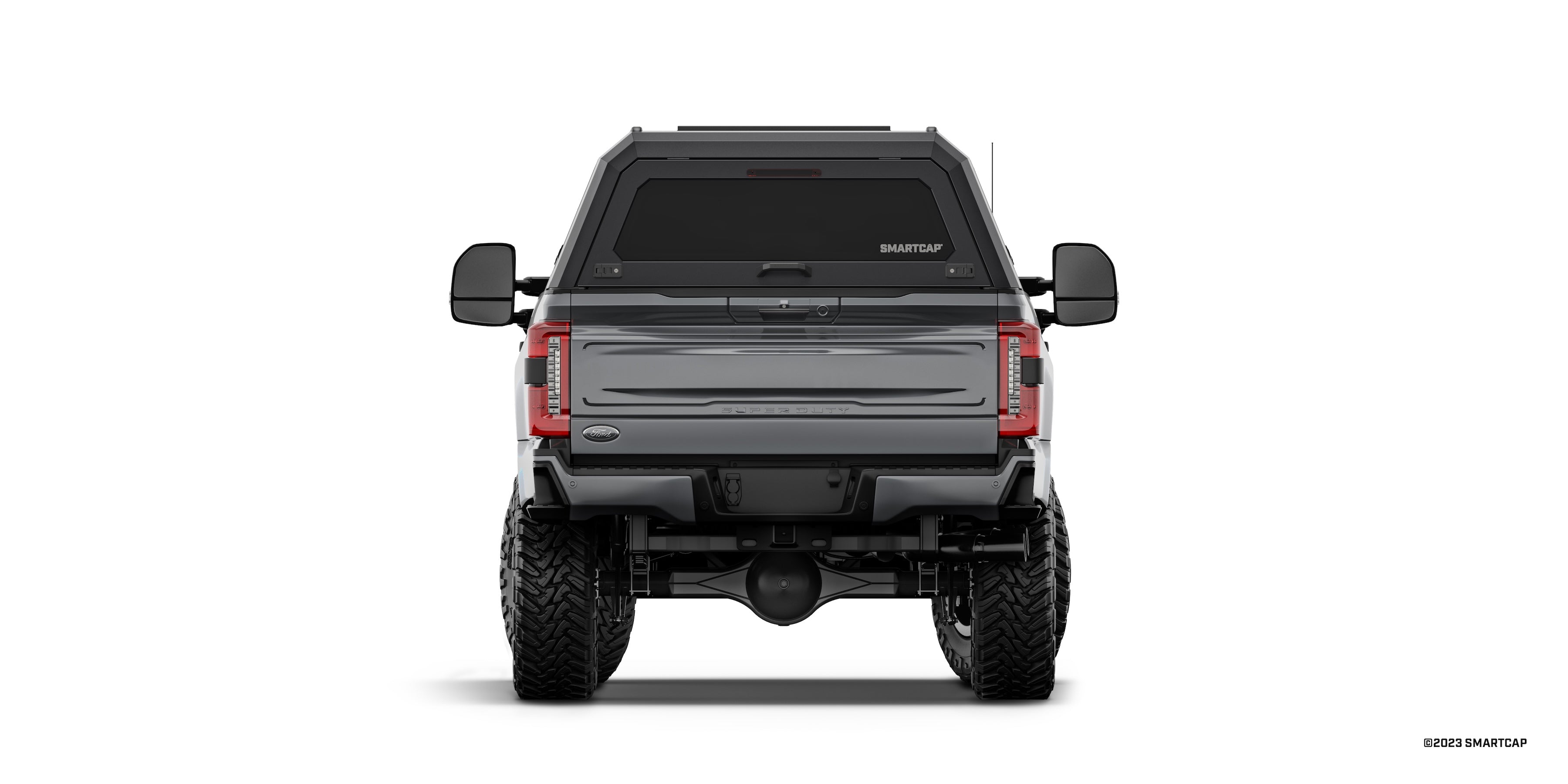 SmartCap EVOa Adventure Truck Cap for 2017-2022 Ford F-250/F-350 Super Duty 6.8' Standard Bed | Heavy Duty Truck Accessories for Camping & Outdoor Adventures