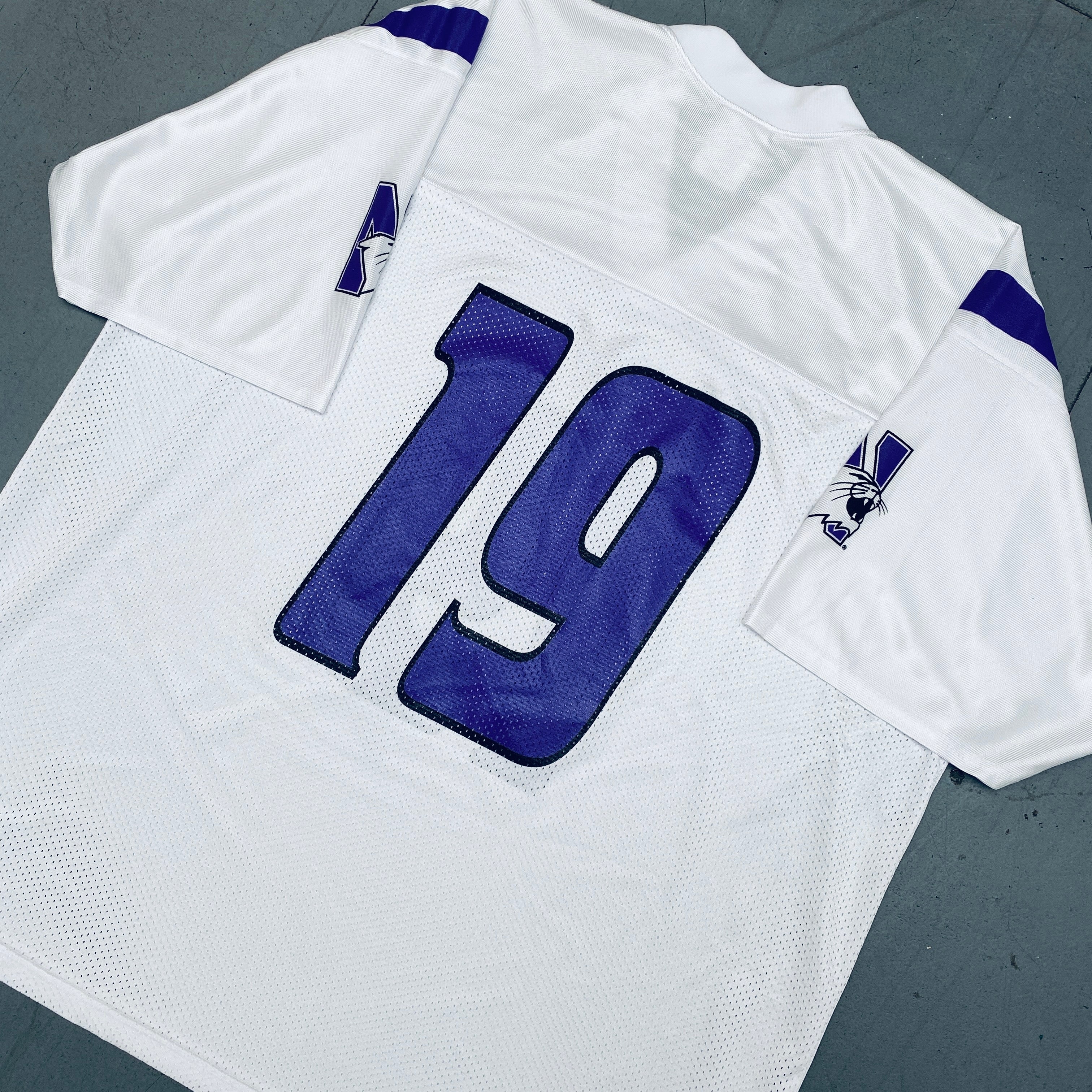 Official Northwestern Wildcats #19 Adidas Jersey - XXL Size for Men | Authentic College Football Fan Gear for Game Day & Tailgating