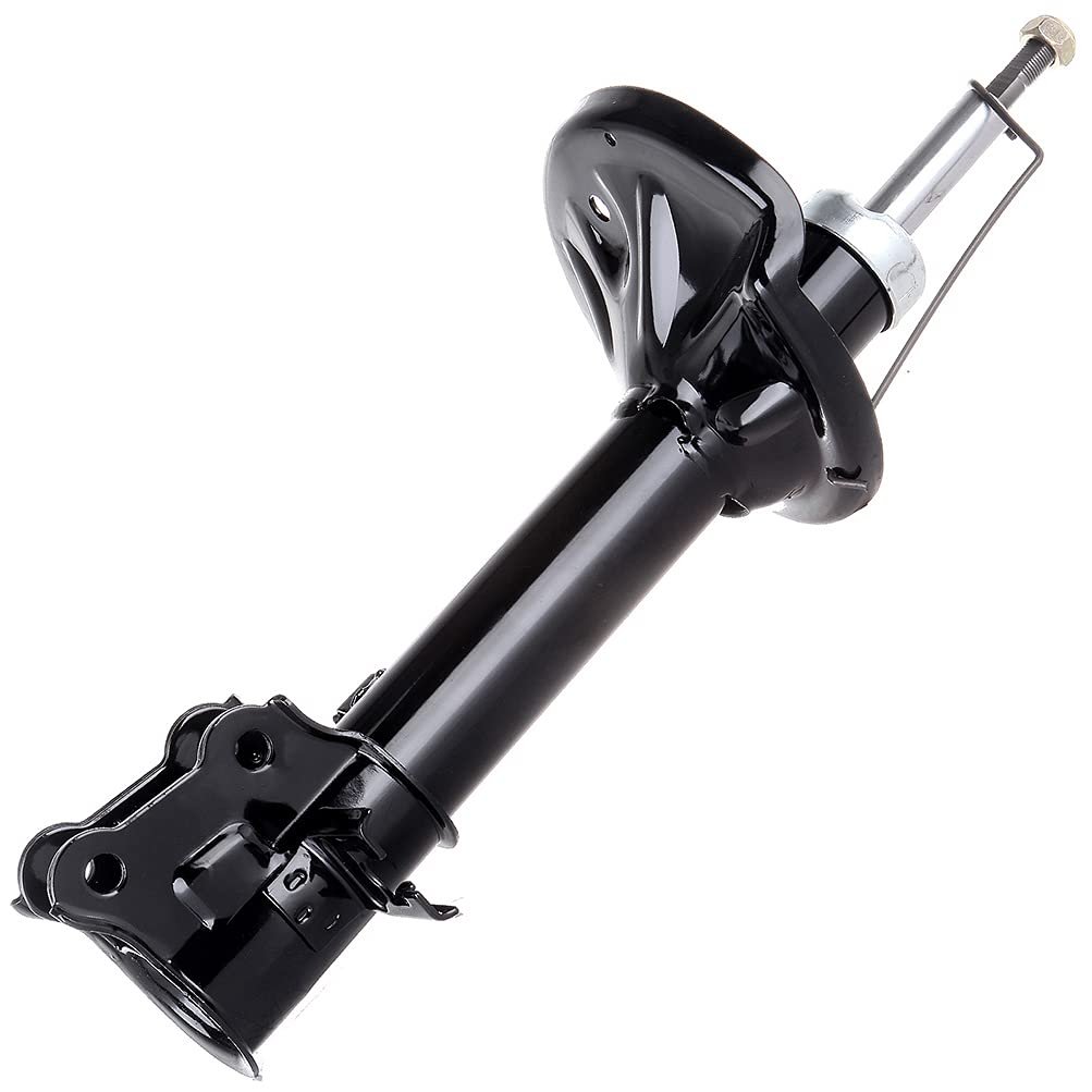 2x AUTOMUTO Rear Shock Absorbers for 2000-2006 Hyundai Elantra - Replacement Auto Struts 333501 333500 - Smooth Ride & Enhanced Stability for City Driving & Road Trips