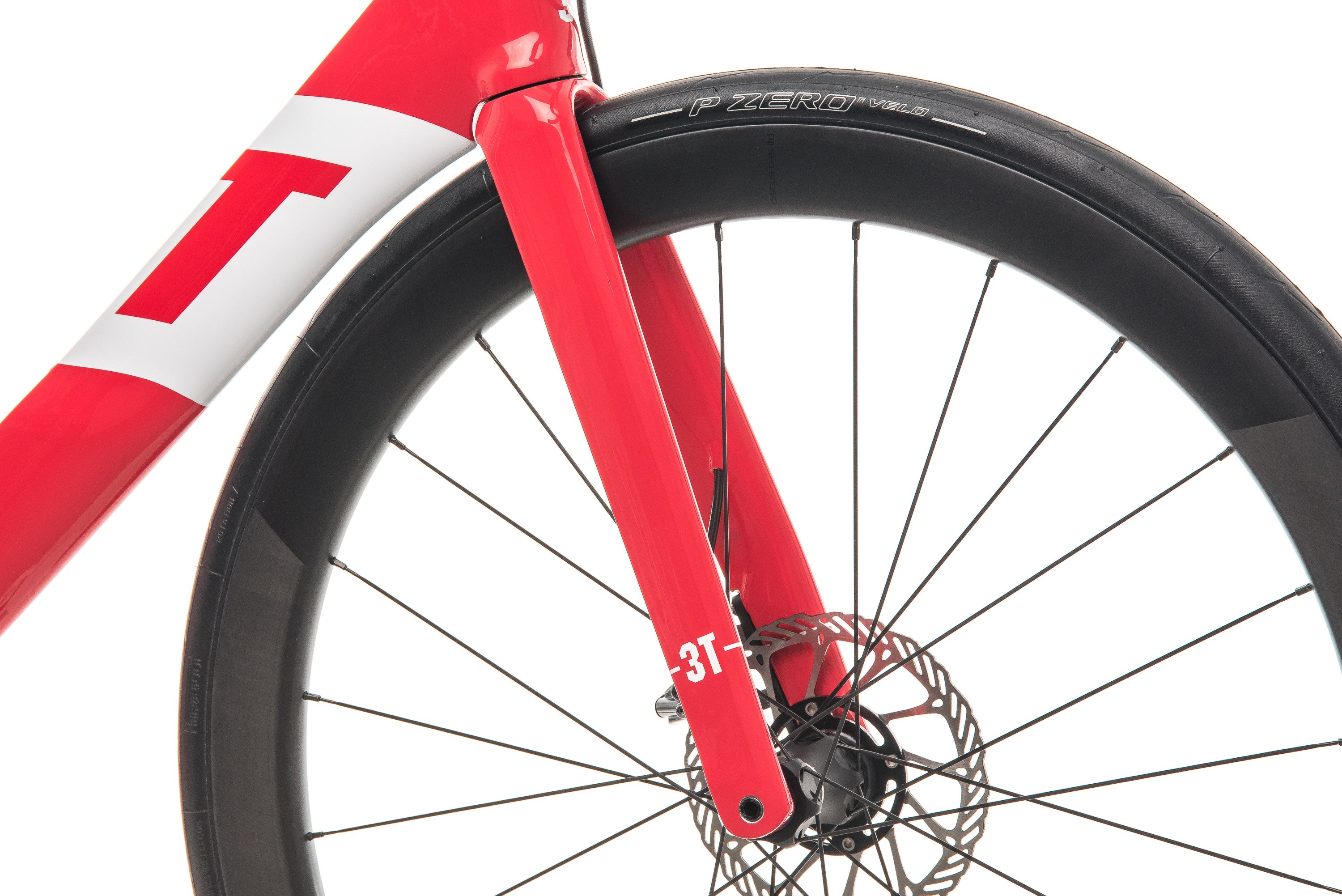 2020 3T Strada Team Red AXS eTap Road Bike - Medium Size | High-Performance Carbon Frame, Wireless Shifting | Ideal for Racing, Endurance Rides & Road Cycling Adventures