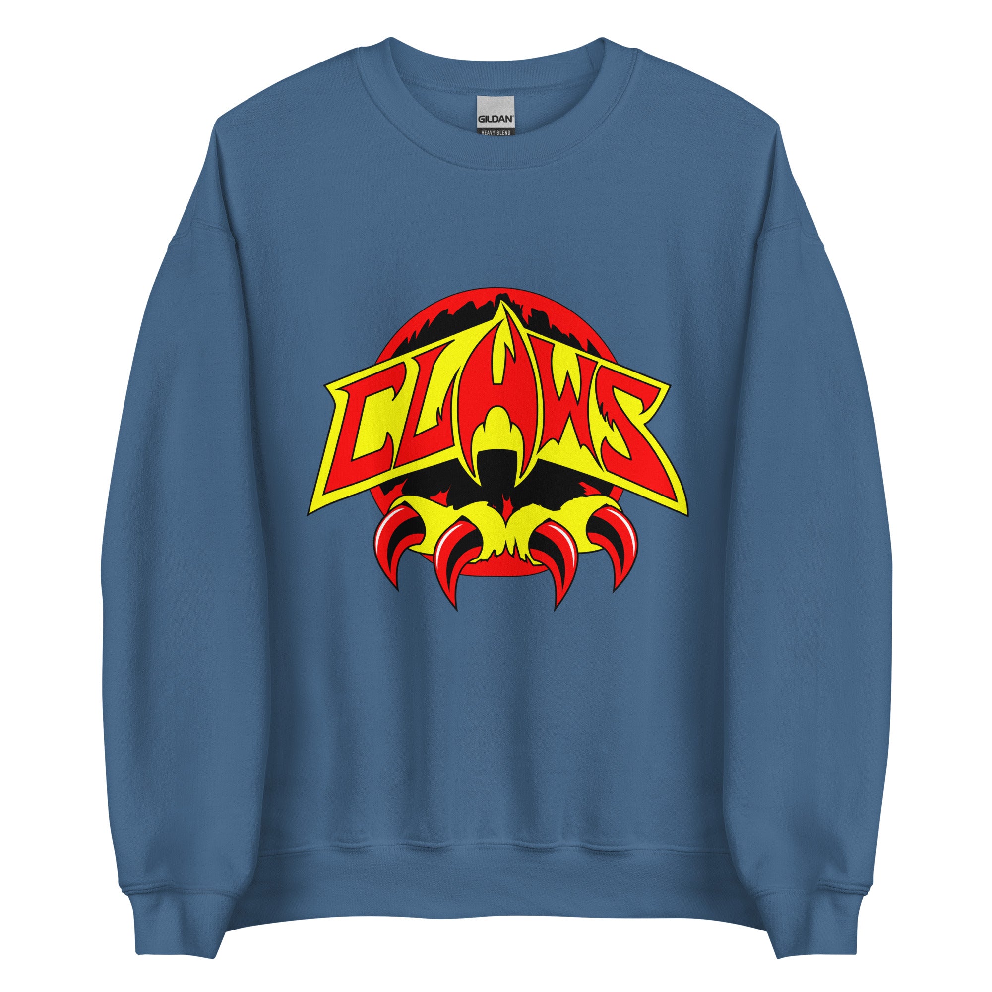 Zoo Jitsu Fighters CLAWS Logo Unisex Sweatshirt - Comfortable Pullover Hoodie for Martial Arts Fans & Streetwear Style | Perfect for Training, Gym, and Casual Wear
