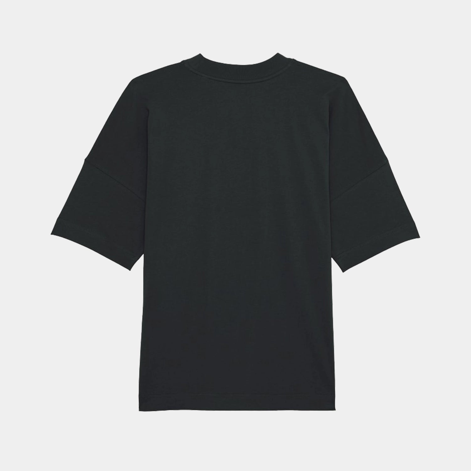 Oversized Black Stress Out T-Shirt for Women - Comfortable Loungewear & Casual Streetwear
