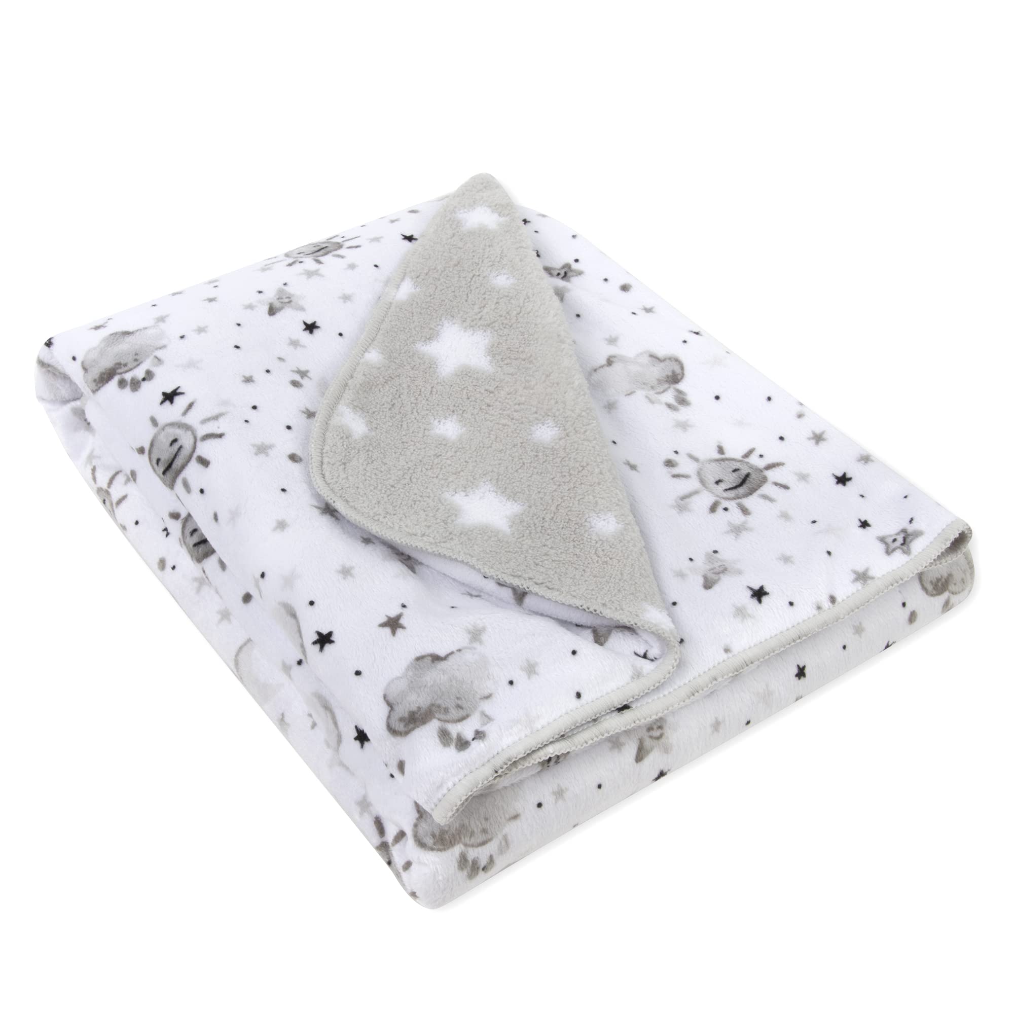 Boys & Girls Moon and Stars Crib Sheets Bedding Set | Gender Neutral Baby Nursery Boho Bedding - Perfect for Nursery Decor, Baby Shower Gifts & Newborn Essentials