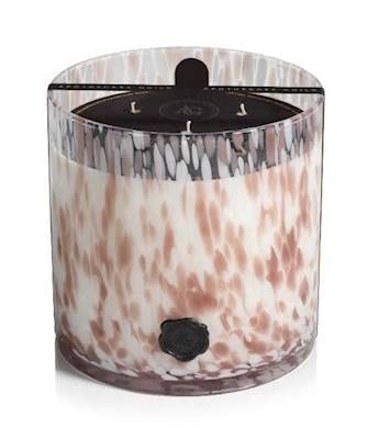 Zodax Apothecary Guild Scented Opal Glass Jar Candle - 128oz Large 5-Wick Scented Candle - Rio de Janeiro Fragrance - Perfect for Home Decor, Relaxation & Gift Giving