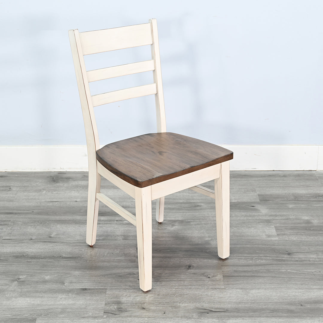 Pasadena Dining Chair - Modern Wooden Kitchen Chair with Upholstered Seat - Perfect for Dining Room, Kitchen, Breakfast Nook & Home Decor