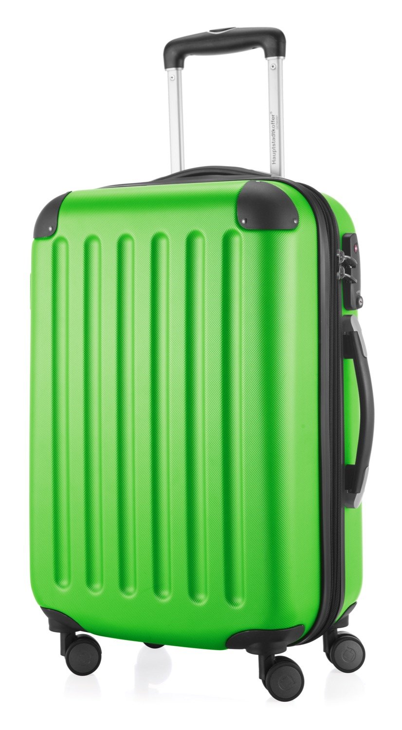 Premium Hand Luggage Carry-On Suitcase 55cm - Lightweight Durable Cabin Bag for Air Travel (Apple Green) | Perfect for Business Trips, Weekend Getaways & International Flights