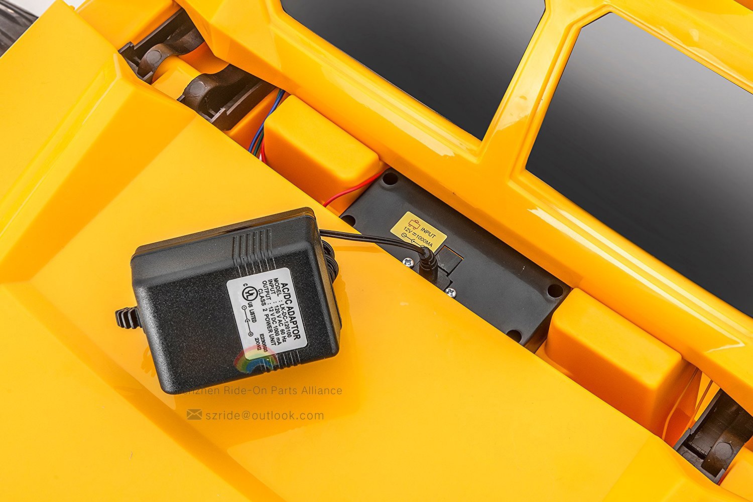 LinkePow 12V Fast Charger for Kids Electric Ride-On Cars & Trucks with Remote Control - Universal Power Adapter for Children's Battery-Powered Vehicles - Perfect for Home, Park, and Backyard Playtime