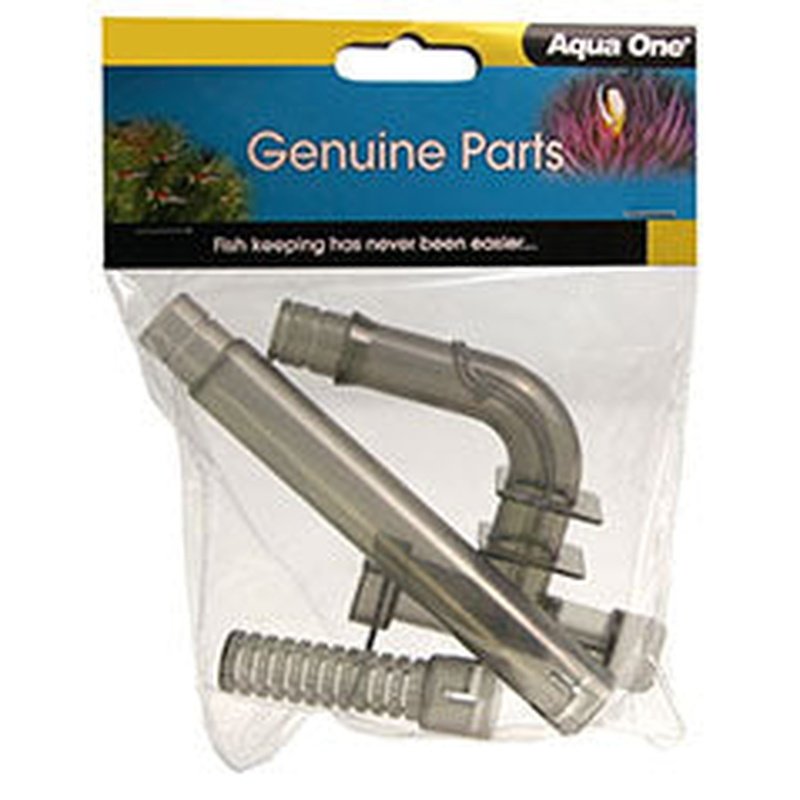 Aqua One Clearview 280 U Pipe with Tube & Strainer - Premium Aquarium Filter Accessory for Fish Tank Maintenance & Water Clarity