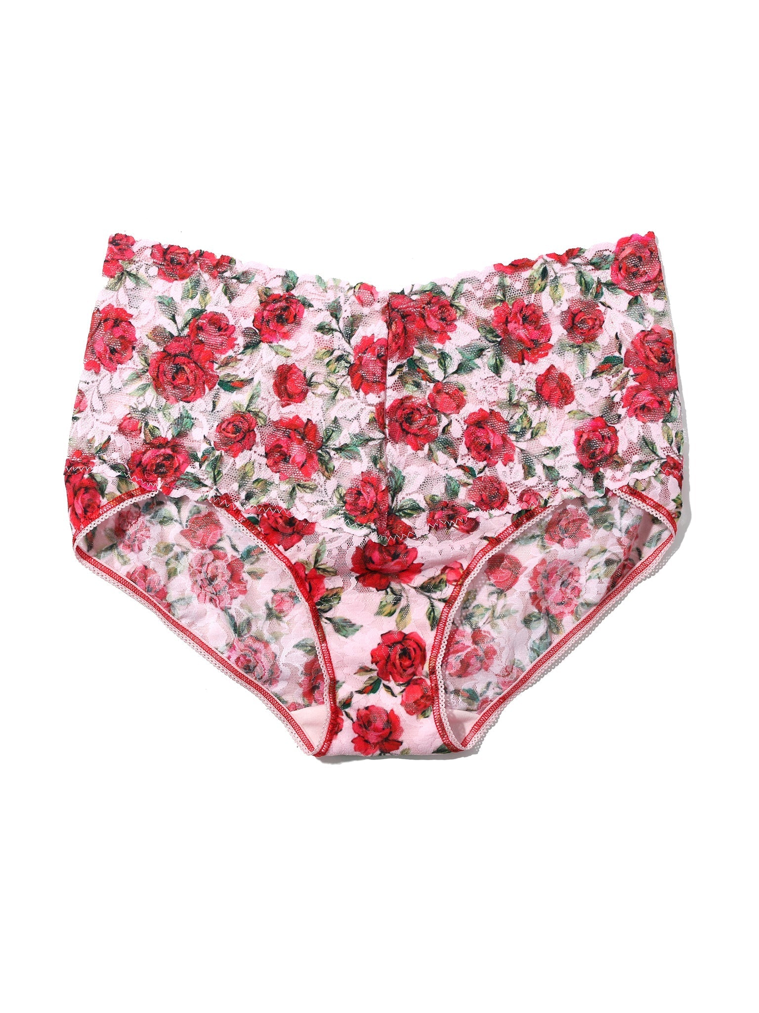 Vintage Printed Retro Lace V-Kini Swimsuit - Sexy High Waist Bikini Set for Women | Perfect for Beach Vacation, Pool Party & Summer Fashion