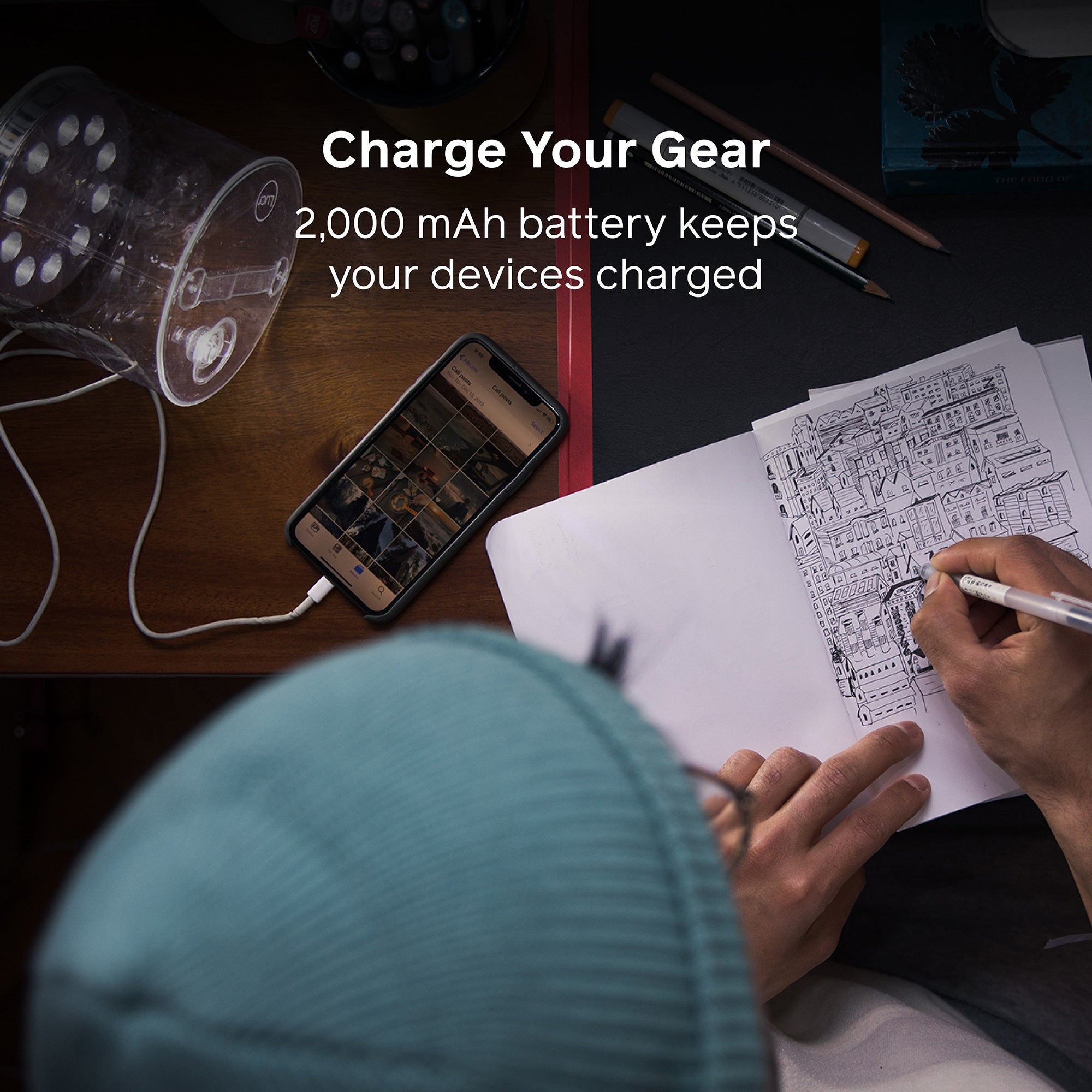 Luci Charge 150 Portable Solar Charger - Waterproof & Lightweight for Camping, Hiking, and Emergency Power Outages