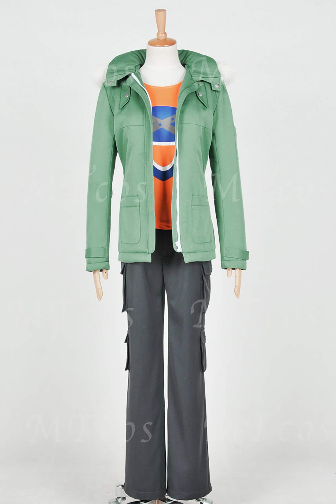 Fairy Tail Loke Loki Cosplay Costume Set - Padded Coat & Shirt Outfit for Anime Conventions & Halloween Parties