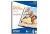 Epson Premium Glossy Photo Paper 4x6 Inches - 100 Sheets for High-Quality Prints | Ideal for Photo Albums, Scrapbooking & Home Decor
