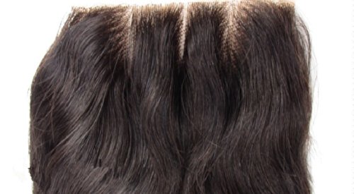 DaJun Hair 8A 3-Way Part Lace Closure with 3 Bundles Cambodian Virgin Remy Human Hair - Body Wave Natural Color (14