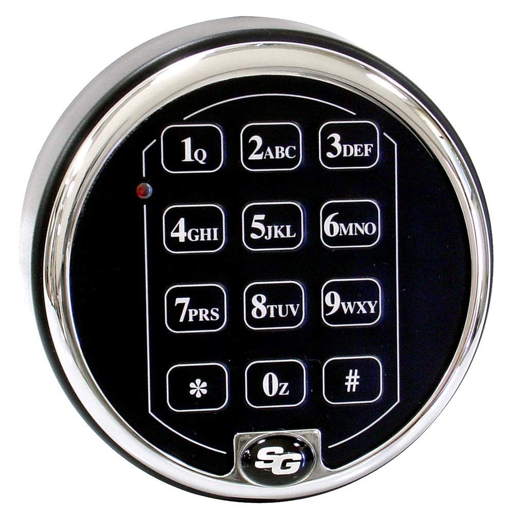Sargent & Greenleaf S&G Model 1006-108 Spartan PivotBolt Electronic Safe Lock Kit - High Security EMP Resistant Keypad Lock for Gun Safes & Home Security - Perfect for Firearms, Jewelry & Document Protection