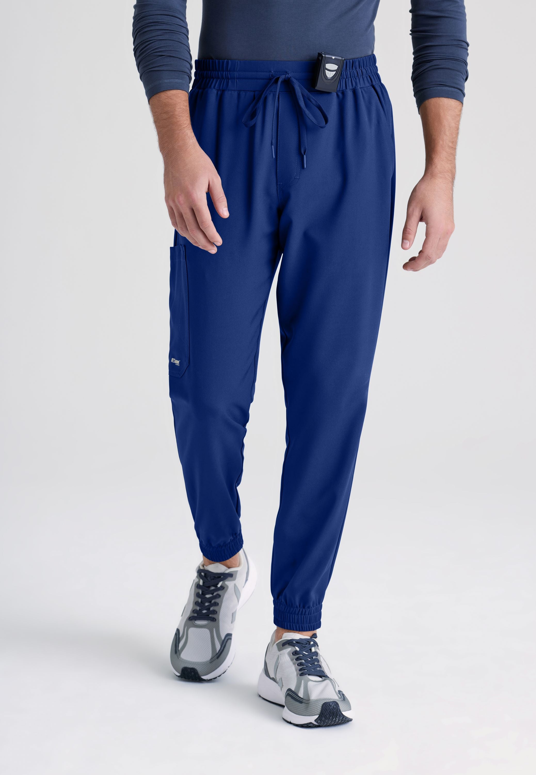 Men's Voyager Jogger Scrub Pants - Comfortable Medical Work Pants for Doctors & Nurses (Sizes 2XL-5XL) - Perfect for Hospital Shifts & Healthcare Professionals