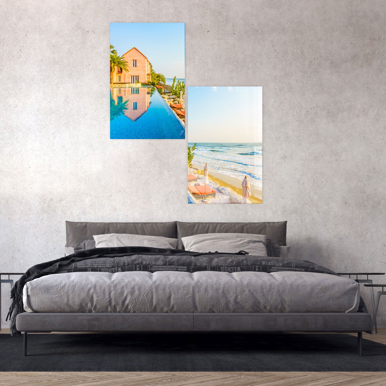 Peaceful Beach Decor - Coastal Themed Home Accessories for Relaxing Living Room & Bedroom | Perfect for Beach House, Vacation Rental & Coastal Style Decorating