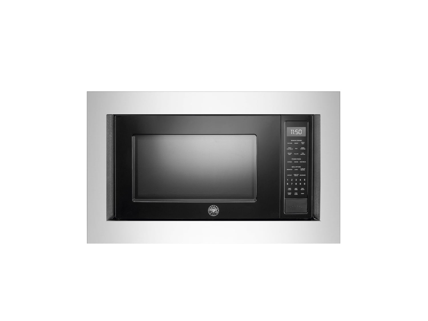 Bertazzoni MO30STANE 30-Inch Built-In Microwave Oven - Stainless Steel - Professional Grade for Modern Kitchens | Perfect for Baking, Reheating & Quick Meals