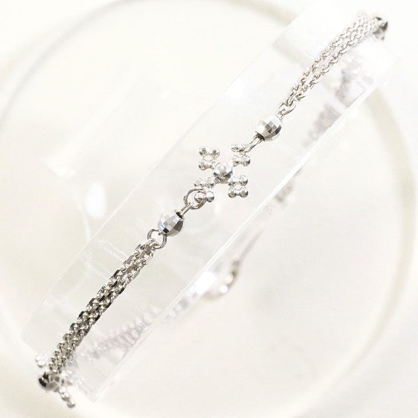 18K White Gold Bracelet for Women - Elegant & Dainty Jewelry Gift for Anniversary, Birthday & Special Occasions