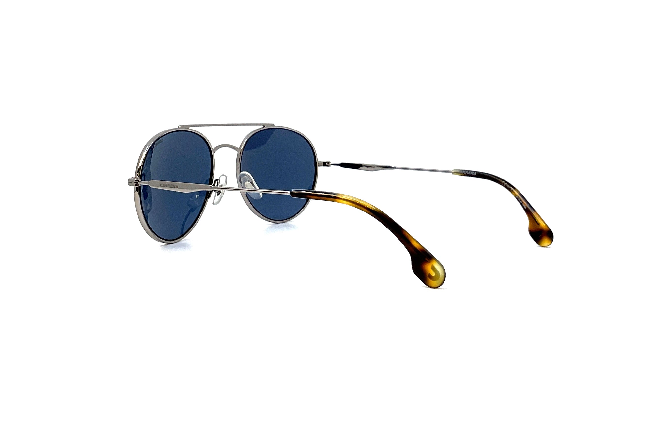 Carrera 131/S Ruthenium Sunglasses - Polarized UV Protection Aviator Style for Men & Women - Perfect for Driving, Outdoor Sports & Fashion Accessories