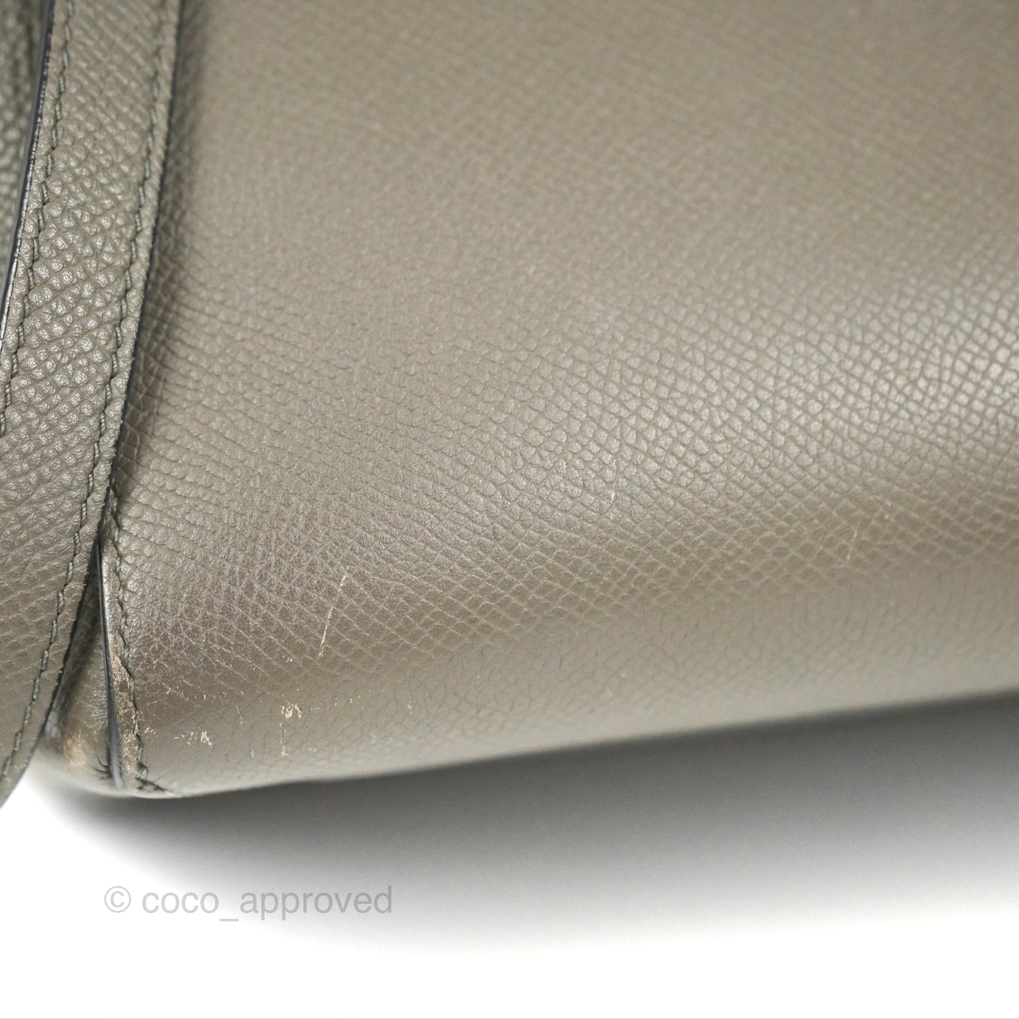 Celine Micro Belt Bag in Grey Grained Calfskin with Gold Hardware - Luxury Crossbody Bag for Women, Perfect for Work, Travel & Everyday Use