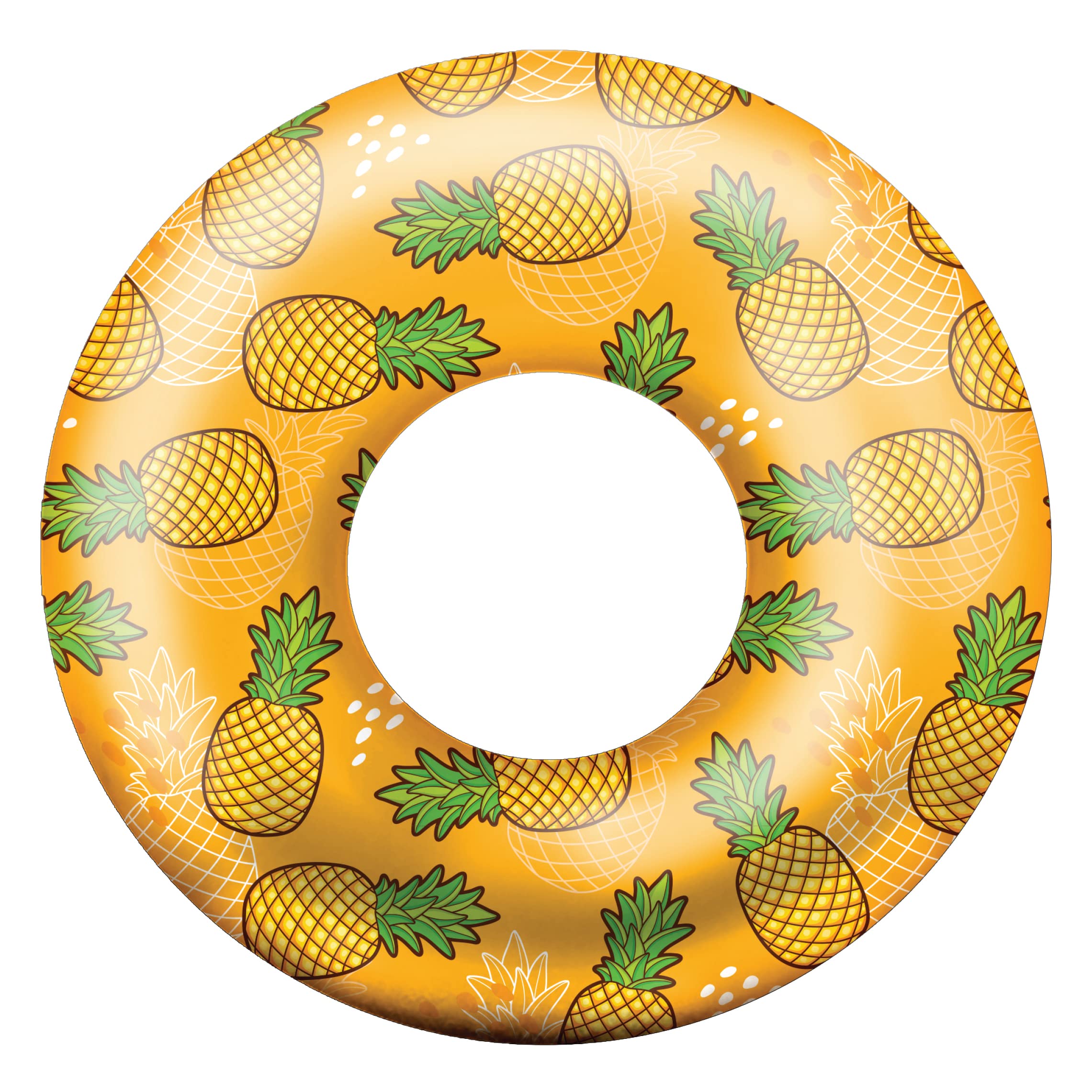 **Glitter Inflatable Swim Ring Ride-On Pool Float - Blow Up Summer Beach & Pool Toy for Kids & Adults - Fun Floating Lounge for Swimming, Beach Parties & Relaxation**