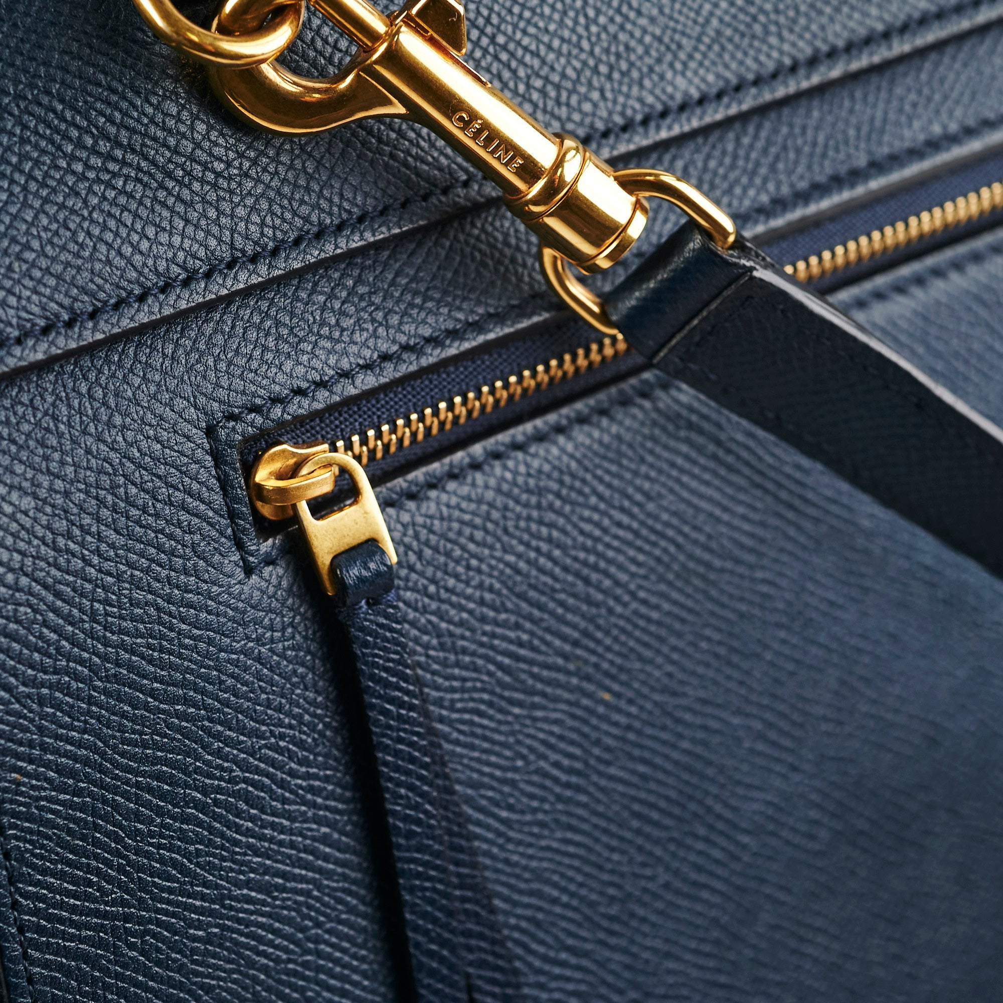 Celine Mini Blue Belt Bag for Women | Crossbody Shoulder Bag | Fashion Luxury Handbag for Daily Use, Travel & Evening Out