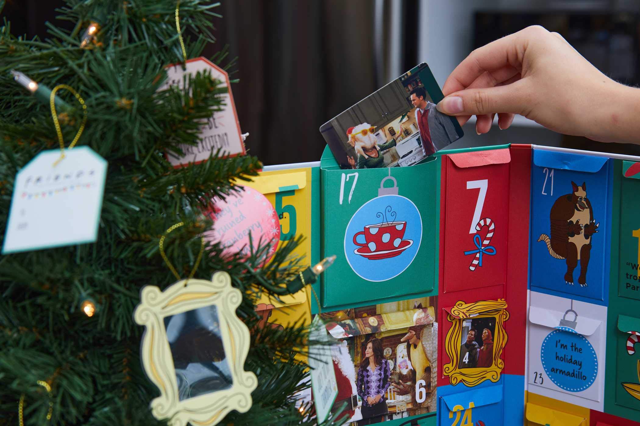 Friends TV Show Official Advent Calendar - Volume 1 with 24 Surprise Gifts & Collectibles | Holiday Countdown for Fans | Perfect Christmas Gift for Friends Lovers