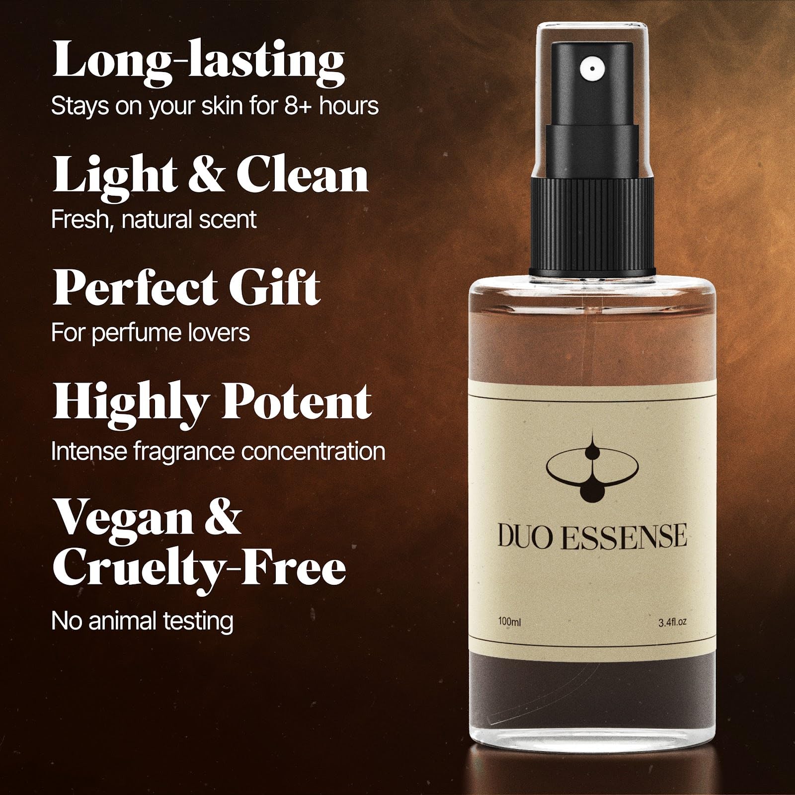 Santal Blush Inspired Men's Perfume - Radiant Woods Fragrance - 3.4 Fl Oz / 100 ml - Long Lasting Cologne for Date Night & Special Occasions