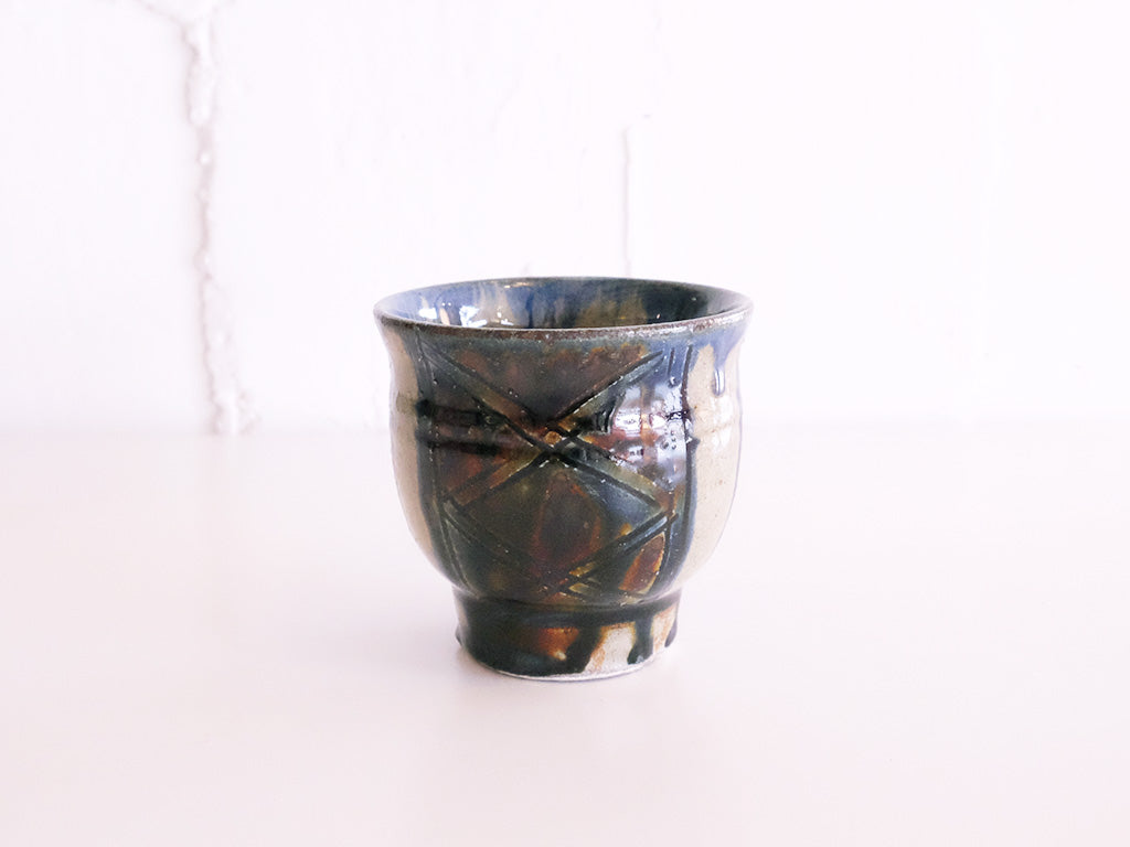 Premium Yunomi Japanese Tea Cup by Yukutaya Gama - Handcrafted Ceramic Tea Drinking Cup for Matcha, Sencha & Daily Tea Ceremony - Perfect Gift for Tea Lovers