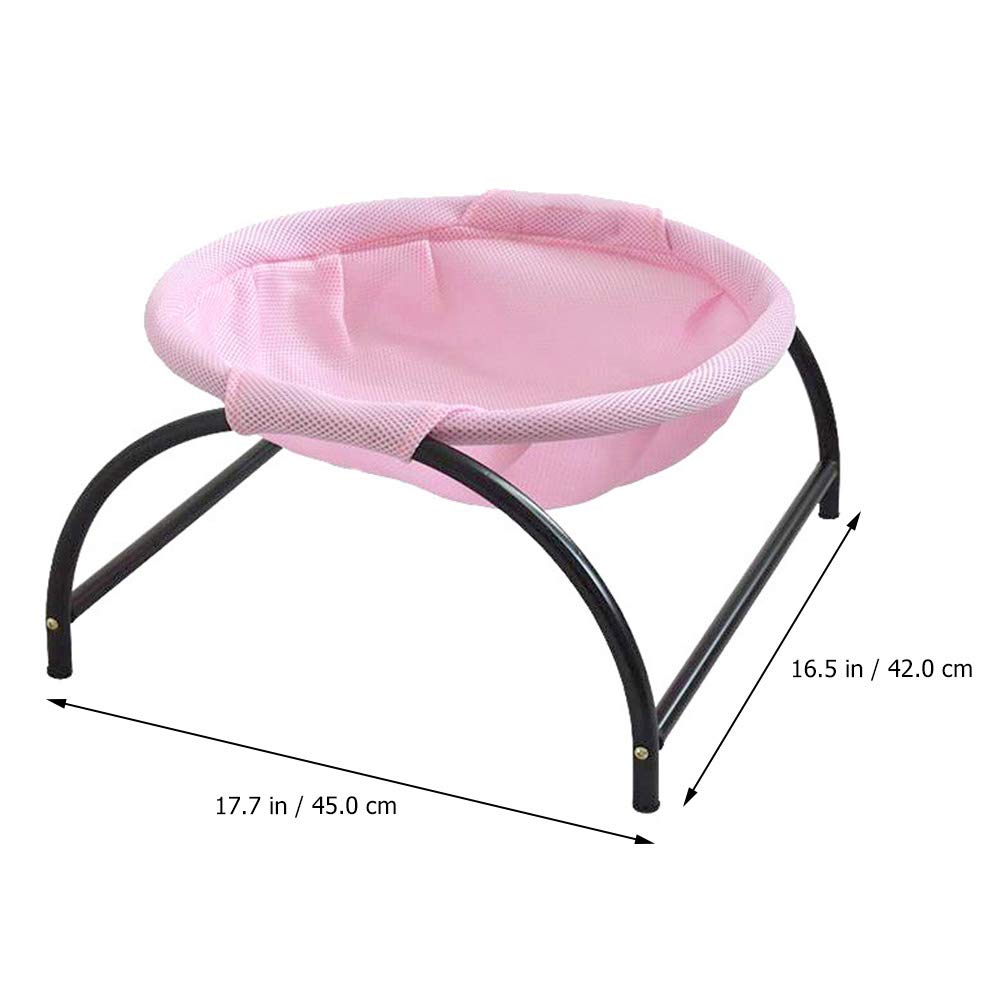 TEHAUX Warm Cat Hammock Bed - Plush Washable Pet Nest for Winter Sleep