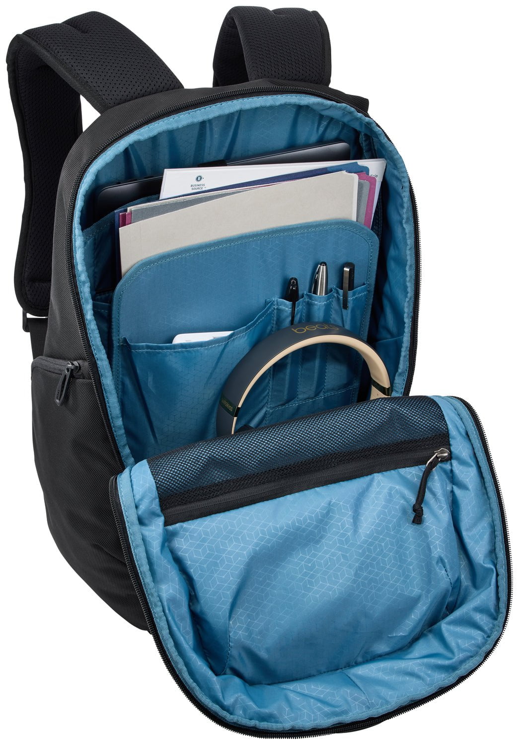 Thule Accent Backpack 26L - Durable Black Laptop Backpack for Men & Women - Perfect for Travel, Work, and Outdoor Adventures