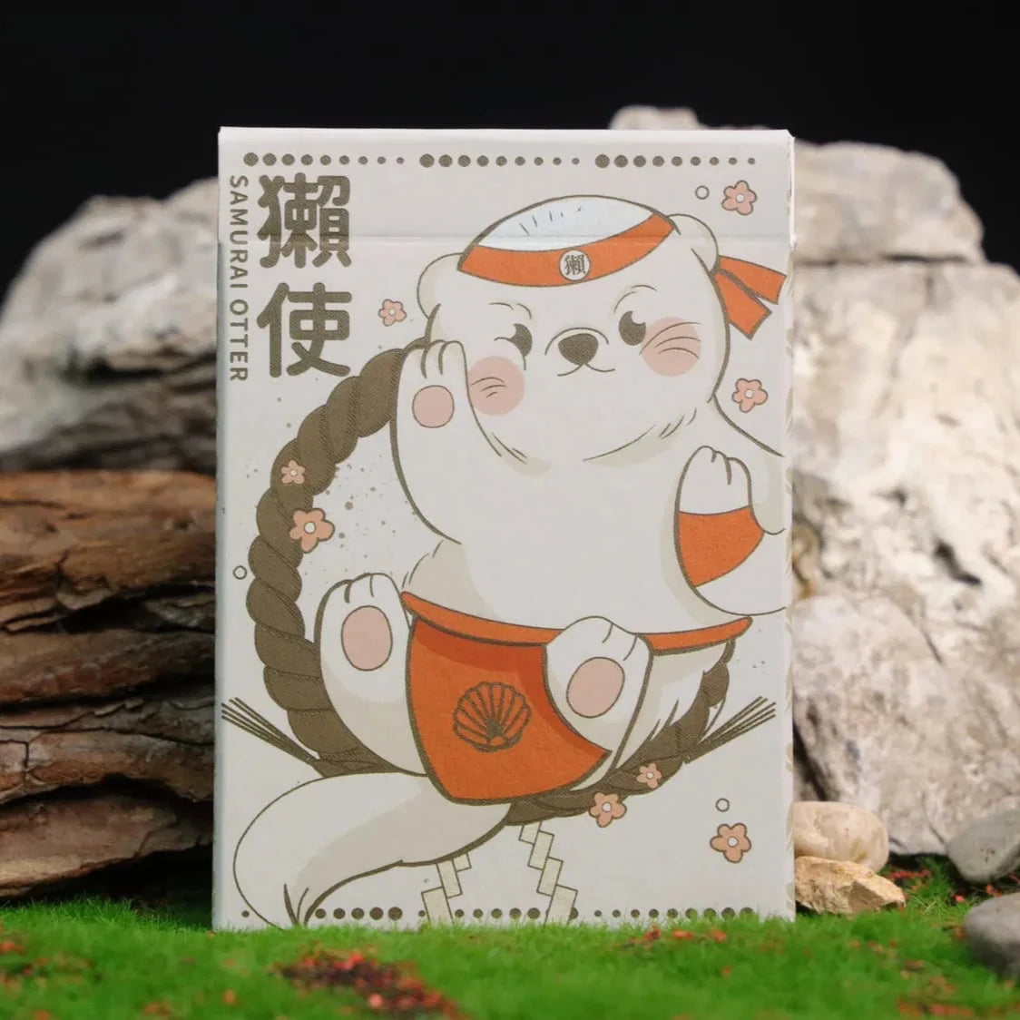Premium Samurai Otter Themed Playing Cards - 52 Deck with Unique Japanese Art Design - Perfect for Poker, Magic Tricks & Game Nights