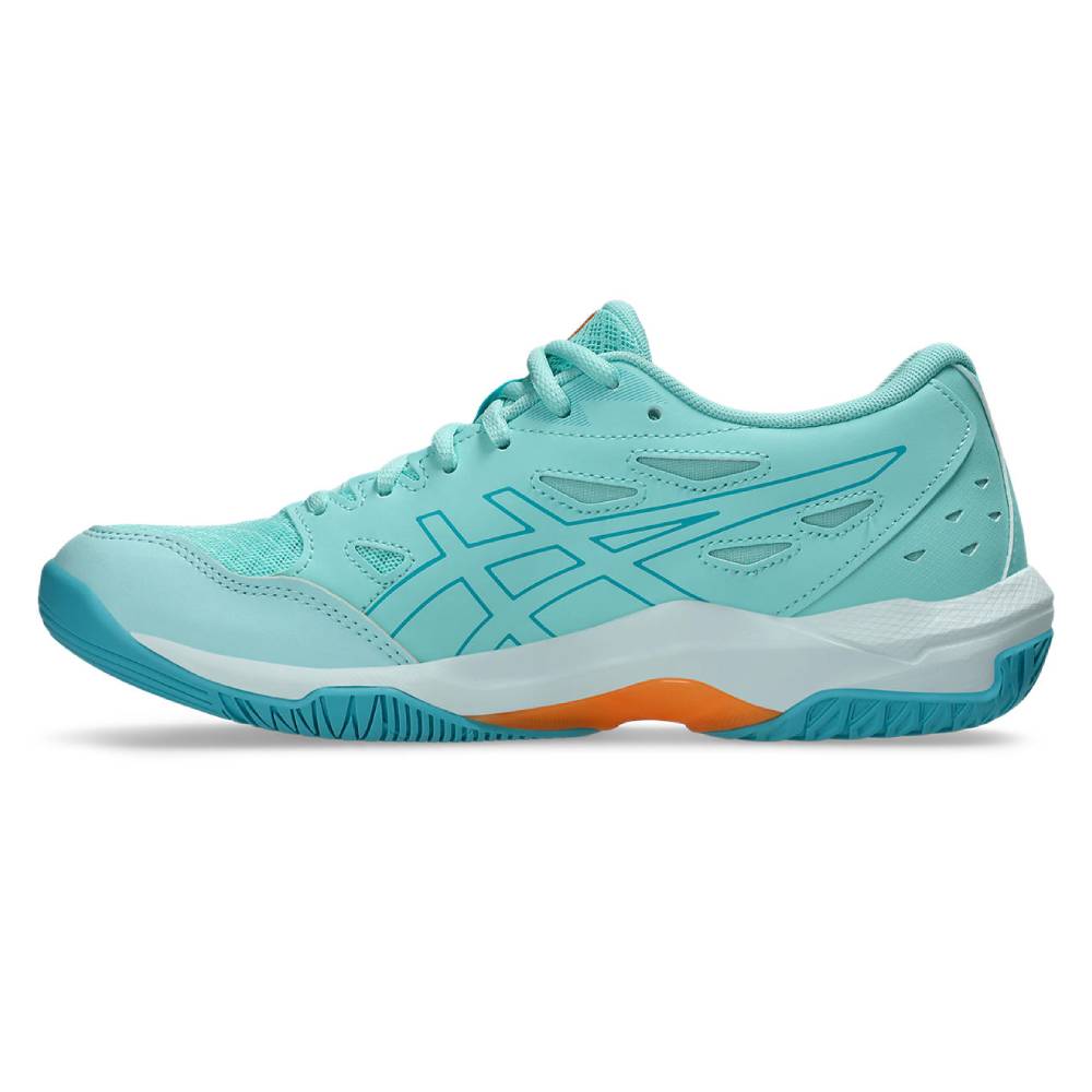 ASICS Gel Rocket 11 Women's Volleyball Shoes - Indoor Court Sneakers for Badminton, Squash & Tennis (Illuminate Mint/Soothing Sea) - Lightweight Cushioning for Gym & Sports Performance