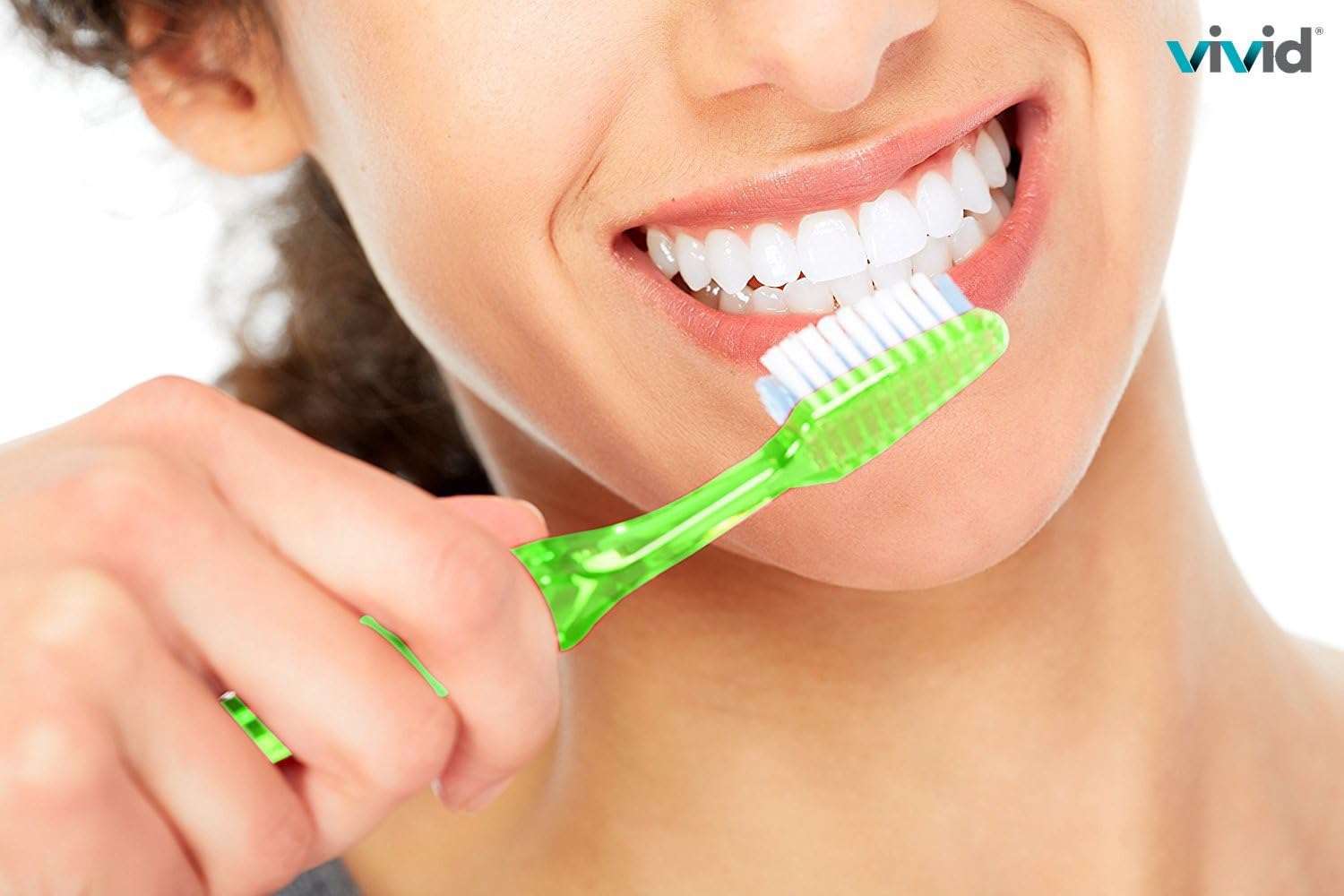 Vivid UniBrush I - 10 Pack Corded Electric Toothbrushes for Adults - Perfect for Home, Travel & Daily Oral Care