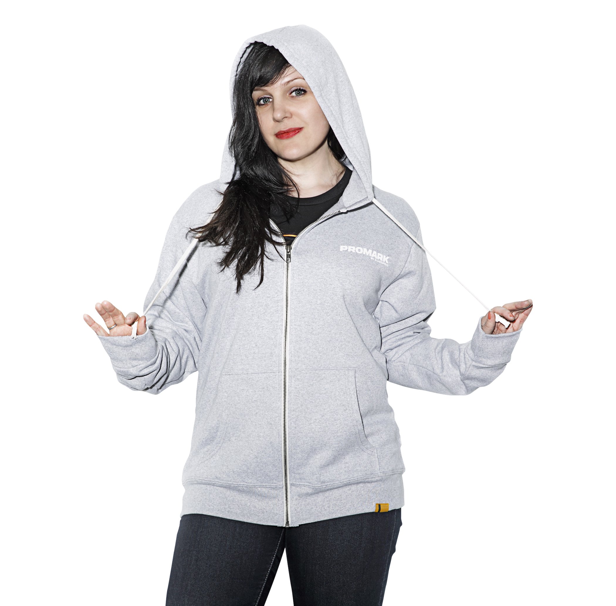 ProMark PM02M Zip-Up Hoodie for Men & Women - Lightweight Fleece Pullover with Front Pockets - Perfect for Gym, Running, Outdoor Activities & Casual Wear