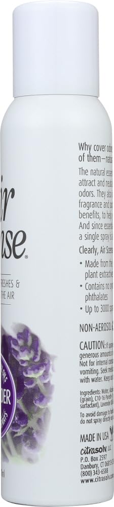 Air Scense Lavender Scented Room Spray - 7 oz Aromatherapy Mist for Home, Office & Relaxation | Freshen Air & Reduce Stress