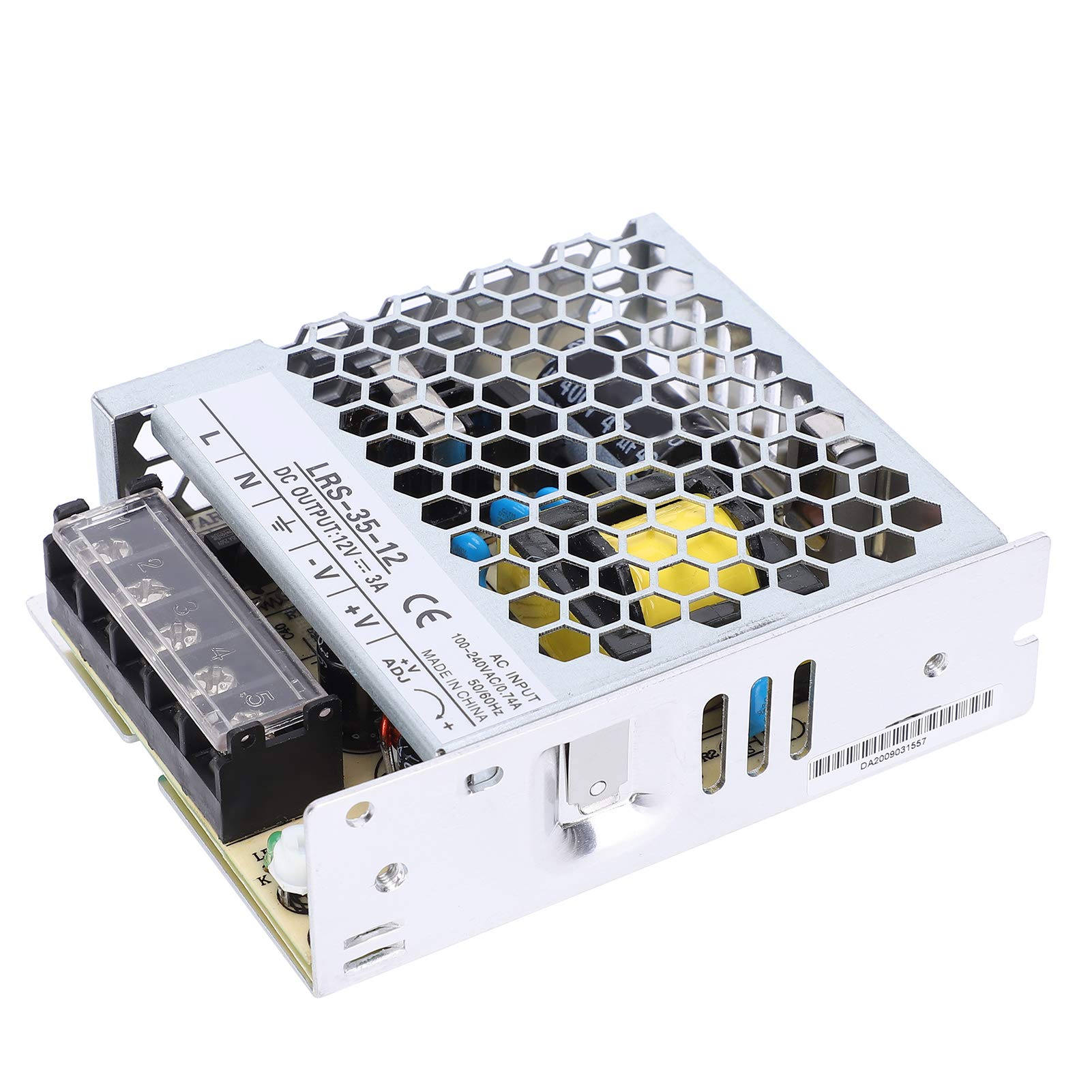 LRS-35-12 Switching Power Supply 12V 35W - Industrial Grade AC to DC Converter for Electricians, Factories & Power Systems | Reliable Energy Solution for Equipment, Machinery & Automation Projects