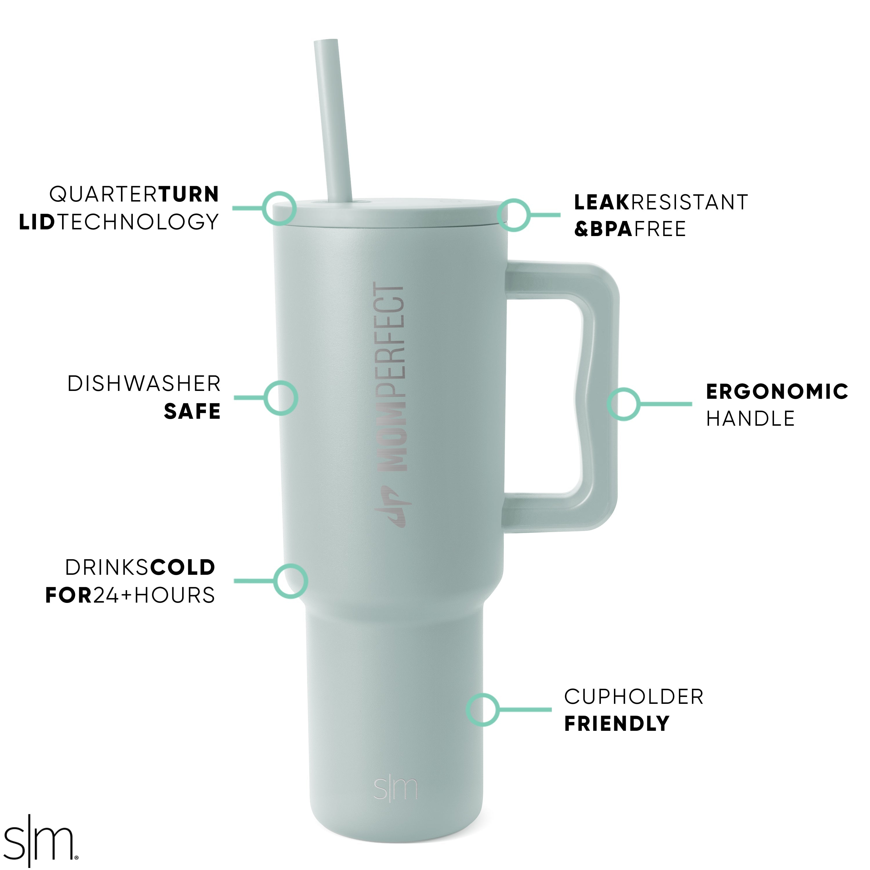 Dude Perfect Trek Tumbler 20oz Stainless Steel Vacuum Insulated Water Bottle with Lid - Perfect for Outdoor Adventures, Gym & Travel