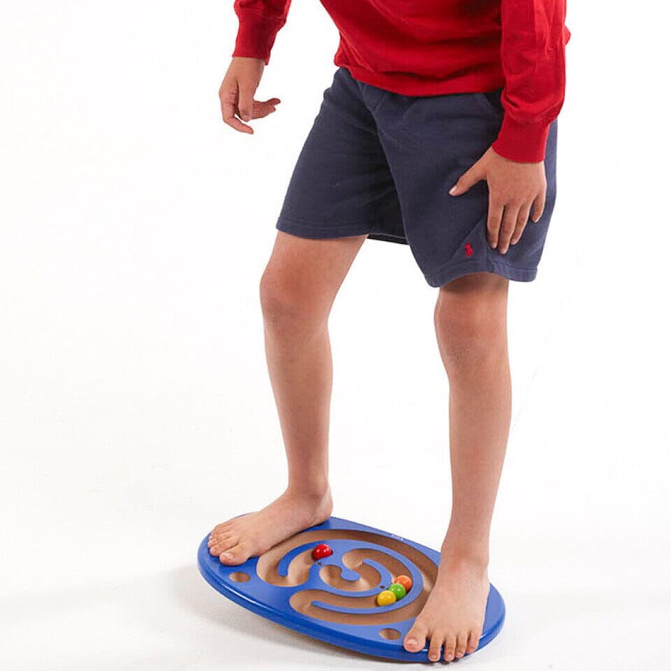 Wooden Balance Board Maze Game - Fun Kids Balance Training Toy for Indoor Play, Focus & Coordination - Perfect for Home, Classroom & Therapy Use