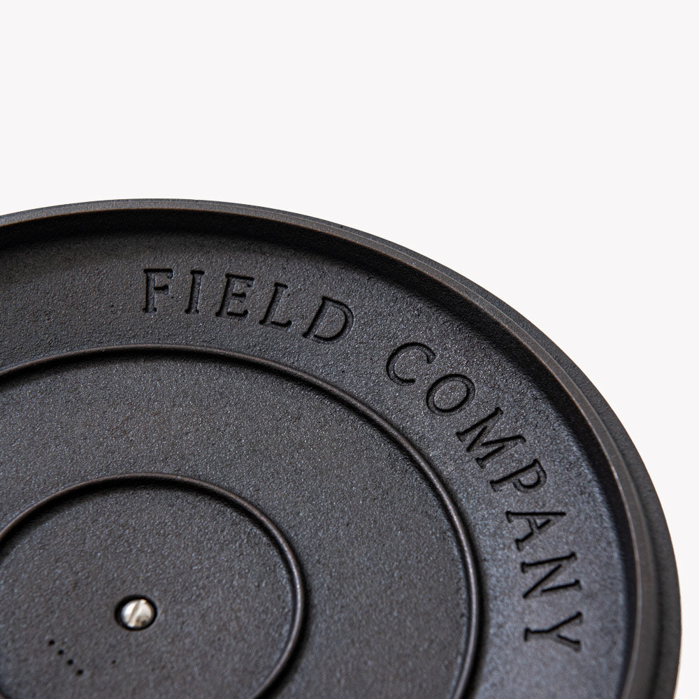 Premium No.10 Cast Iron Skillet Lid - Heavy Duty Cover for Dutch Ovens & Frying Pans - Perfect for Stovetop Cooking, Baking & Camping Use