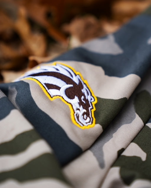 Denver Broncos Sideline Camo Hoodie for Men - NFL Team Apparel & Fan Gear - Perfect for Game Day, Tailgating, and Casual Wear