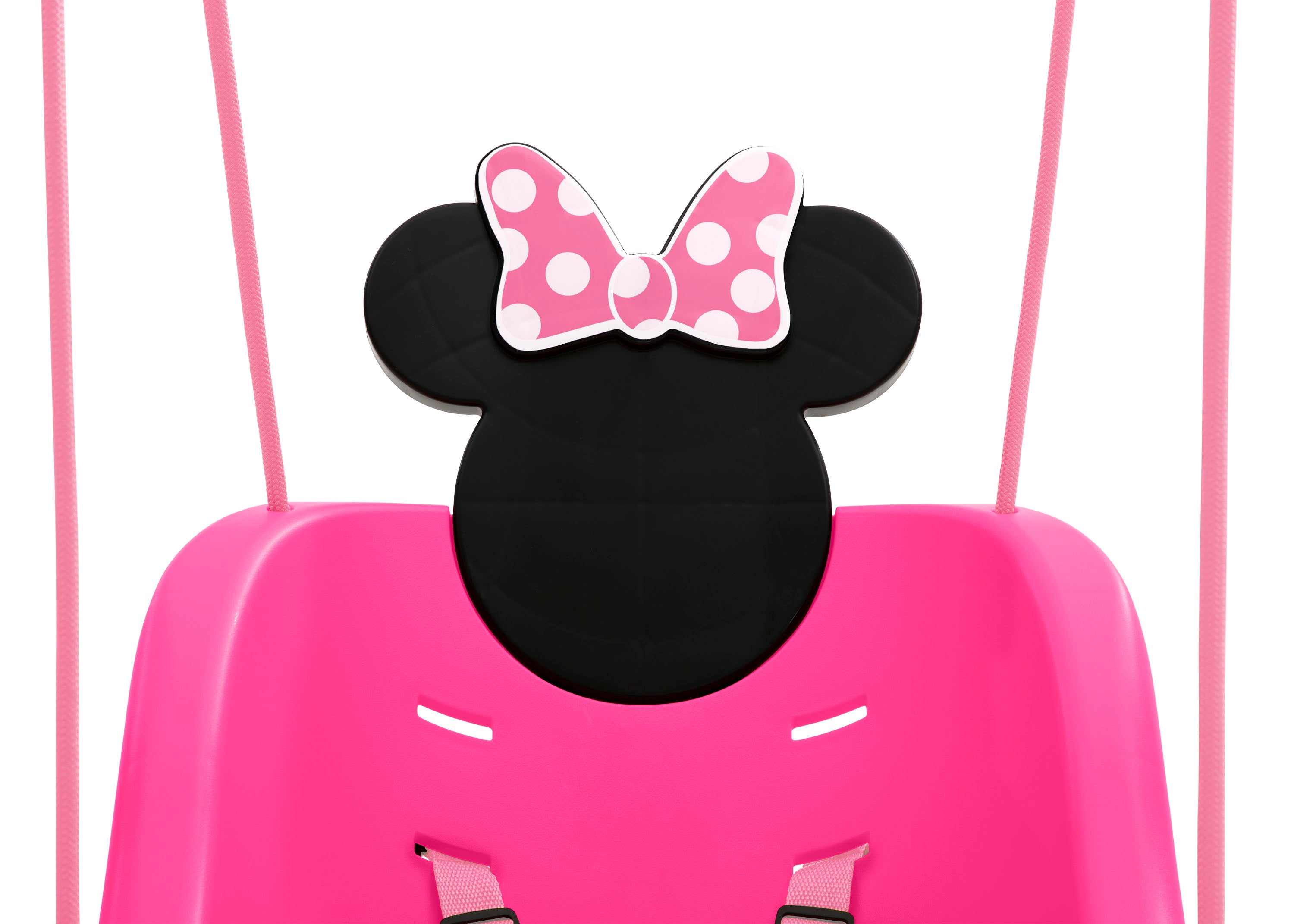 Minnie Mouse 2-in-1 Outdoor Kids Swing Set with Adjustable Seat - Perfect for Backyard, Playground & Toddler Outdoor Play
